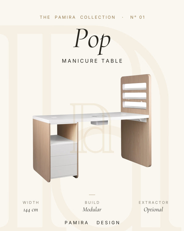 طاولة مانيكير Pop المعيارية