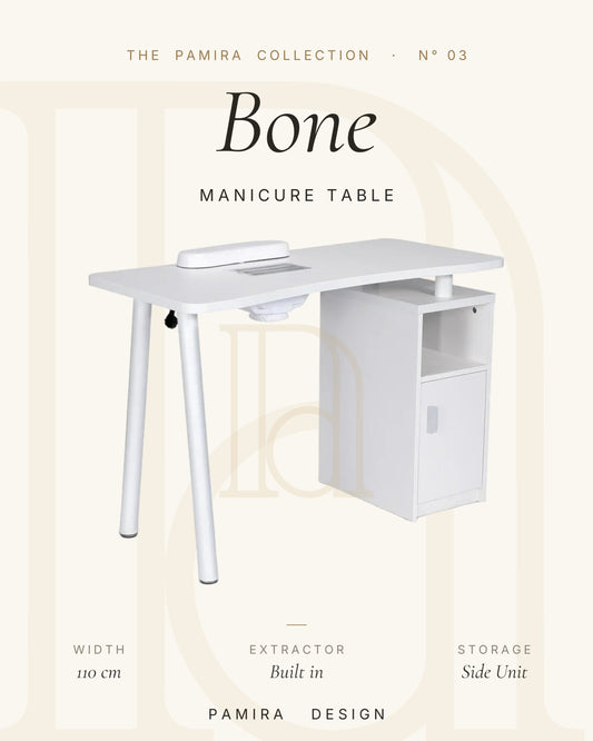 Bone Aspiratörlü Manikür Masası