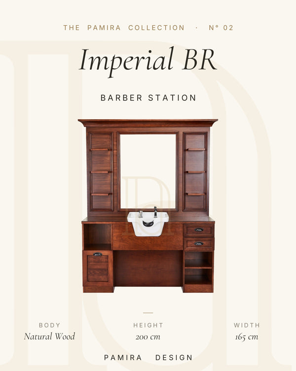 Imperial BR деревянная барберская станция