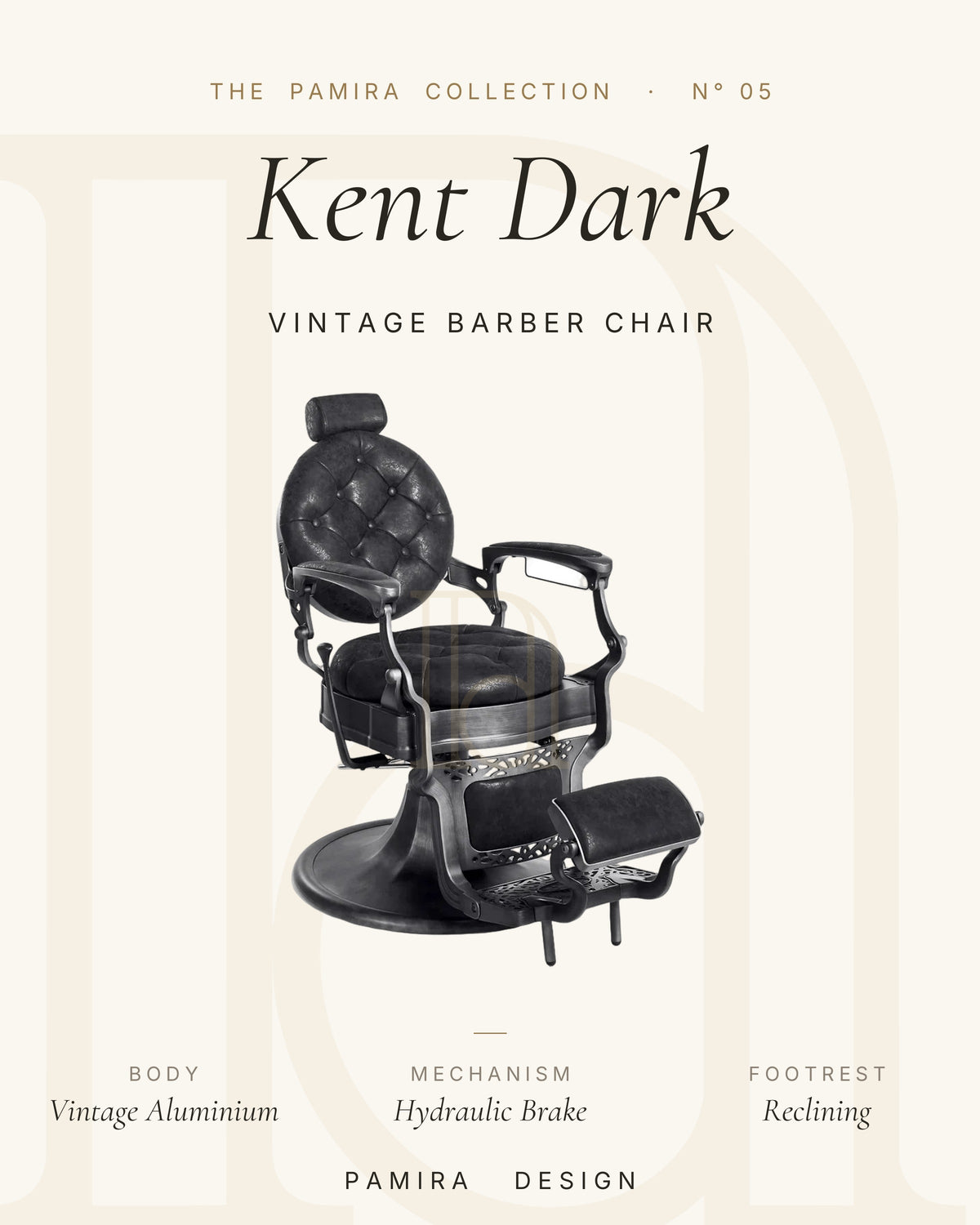 Kent Dark Vintage Berber Koltuğu