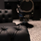 Class Black Chesterfield Bekleme Koltuğu 4